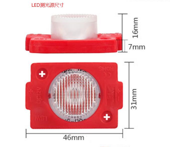 LED侧光源灯珠常规尺寸大小