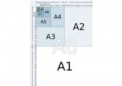 A4,A5,A6,A7,B5,B6,B7纸张尺寸大全