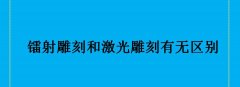 镭射雕刻和激光雕刻有无区别