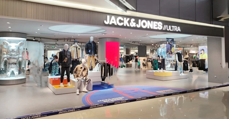 JACK&JONES（杰克琼斯）服装店装修广告产品攻略