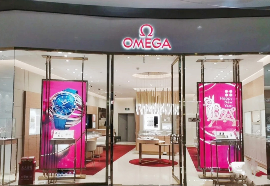 欧米茄（OMEGA）钟表店装修广告产品使用攻略