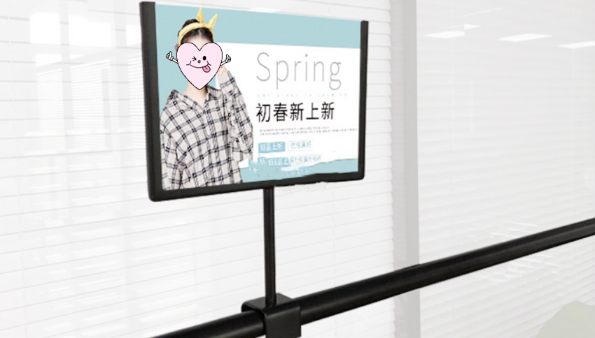 服装店卡式不锈钢海报牌尺寸规格