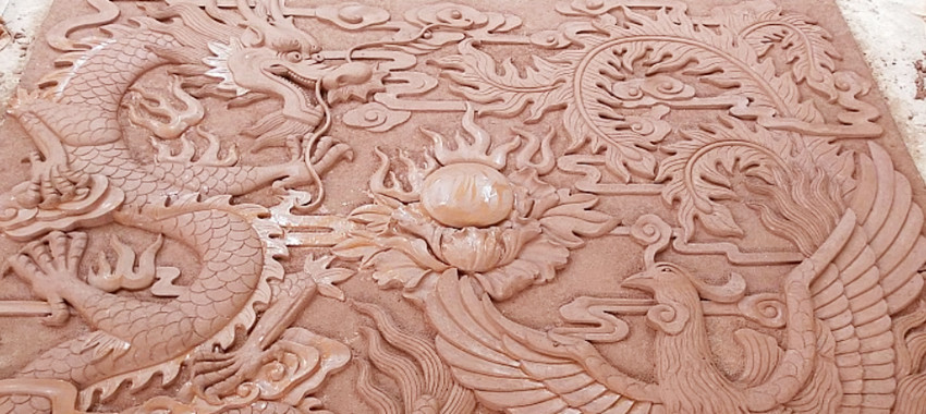 砂岩浮雕的处理工艺是怎样的？
