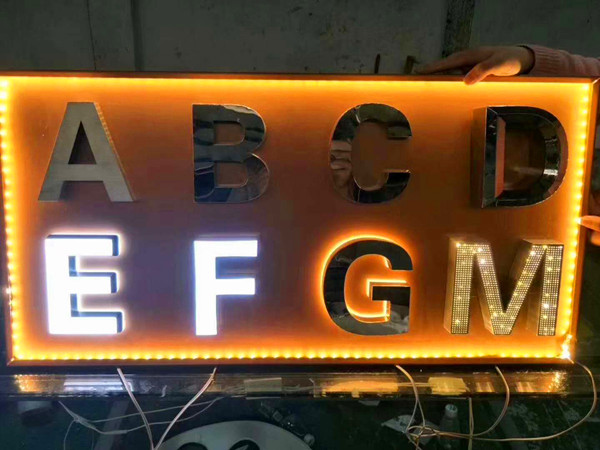 广告字
