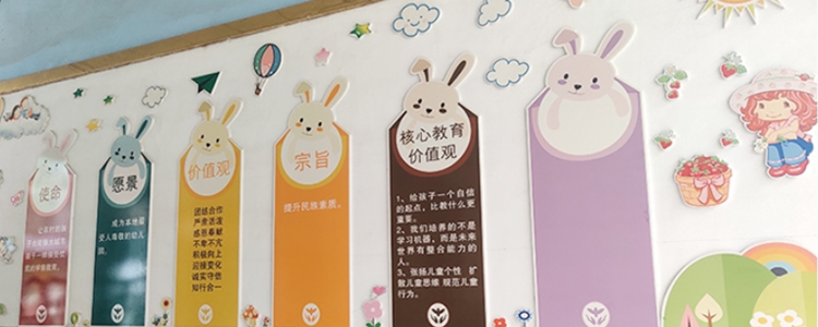 UV镂空展板墙使用
