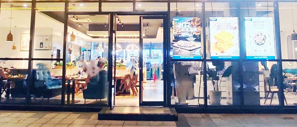 豪客来牛排店整体展示效果图