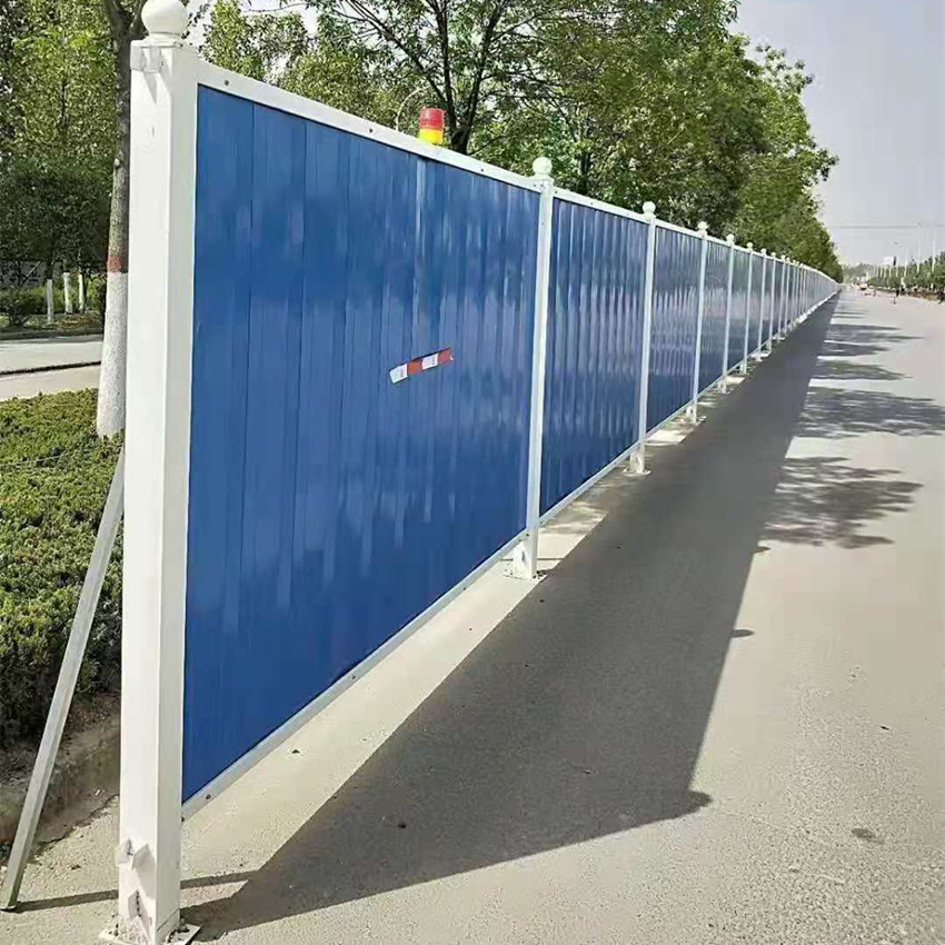 临时围挡安装图片展示效果图